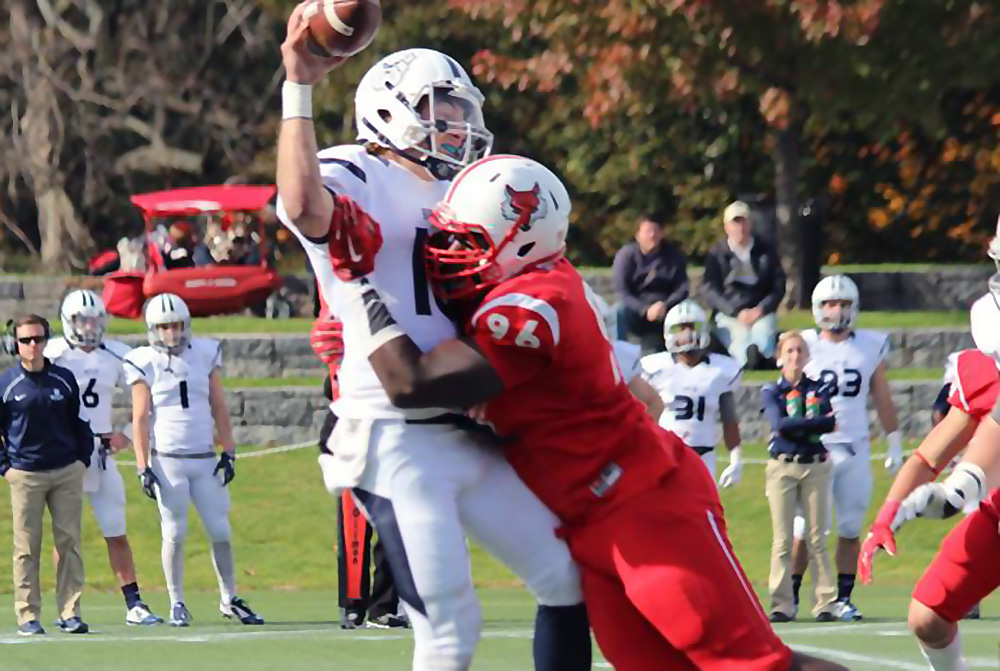 Demetrius Williams has helped pace a Marist defense that has recorded six interceptions in its last three games. (Photo courtesy Marist Athletic Media Relations)